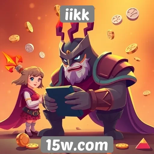 iikk oferece experiência interativa em jogos online